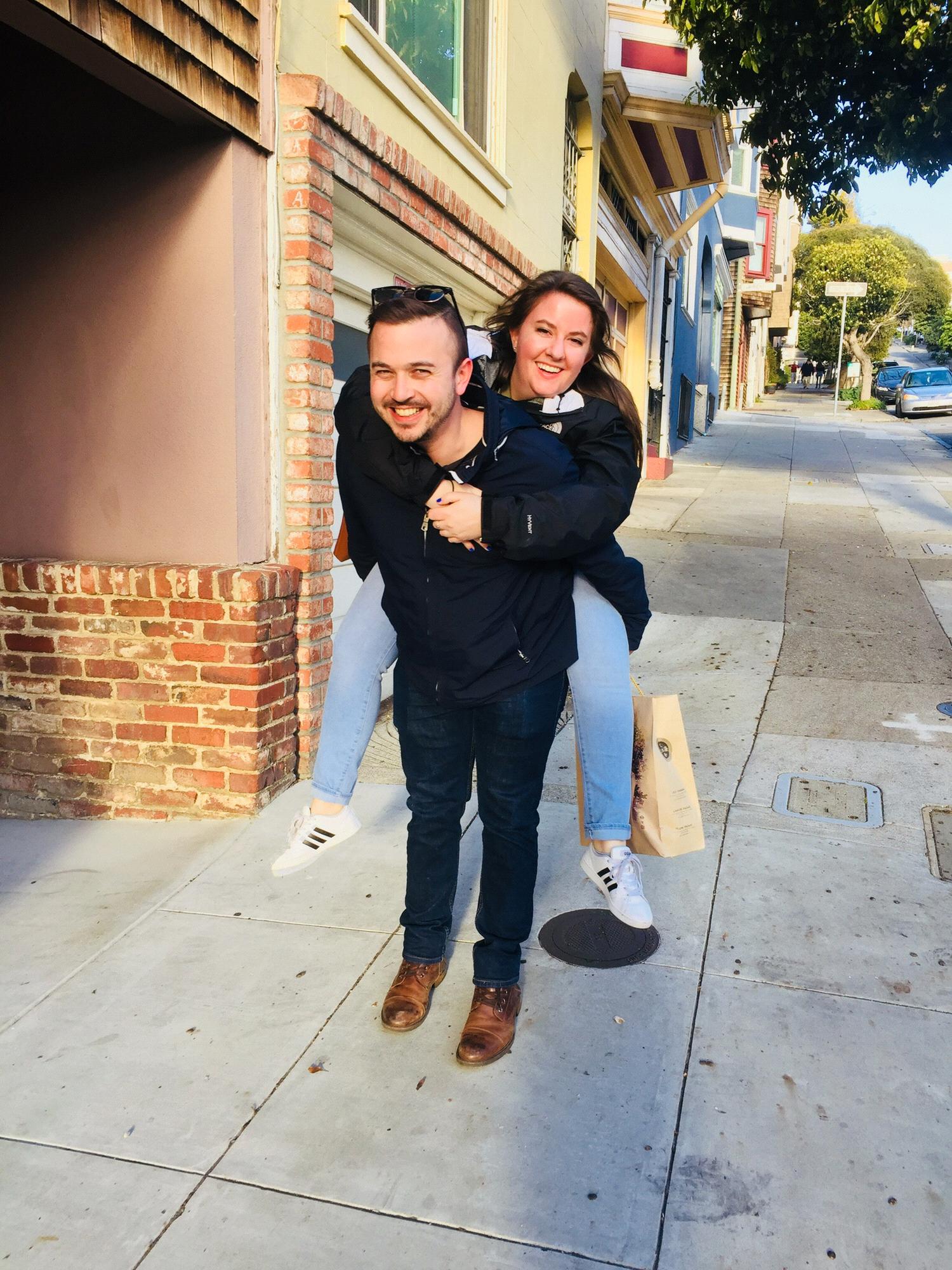 San Francisco (Tom had to carry Deanna up the hills), March 2018