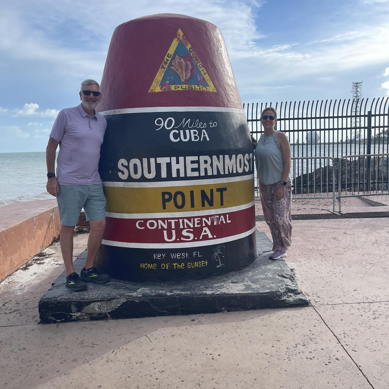 Our first trip to Key West together!