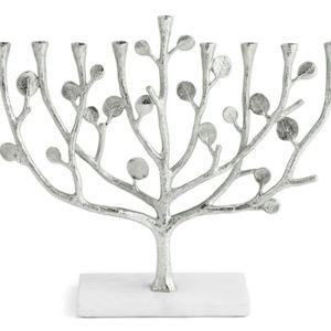 Botanical Leaf Menorah
