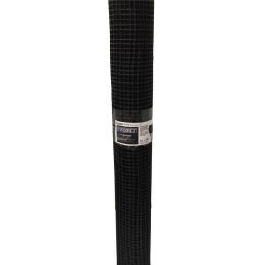 1/2 in. x 3 ft. x 15 ft. Black PVC Hardware Net