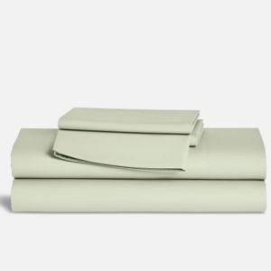 Queen Classic Percale Core Sheet Set in shade | Jade