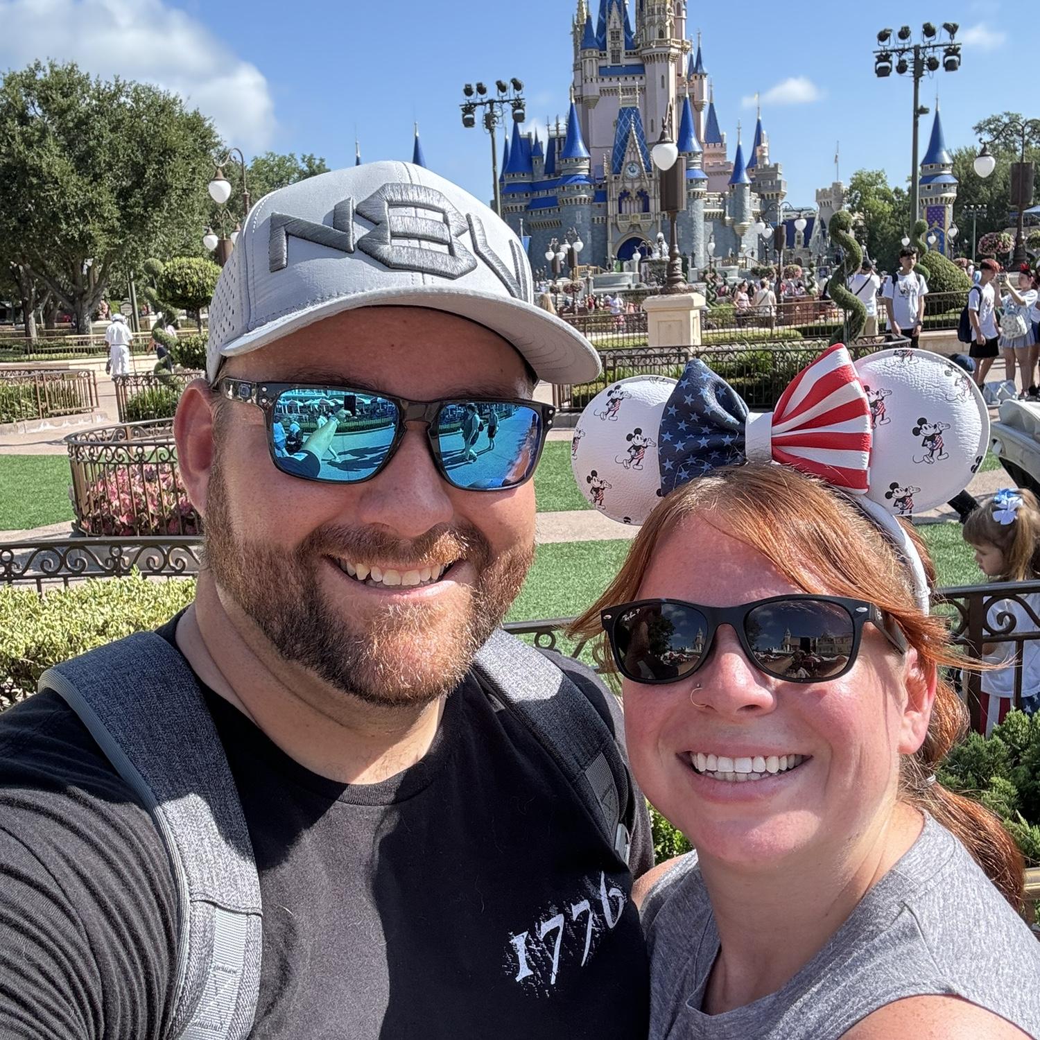 Disney trip 3! Magic Kingdom for the 4th of July.