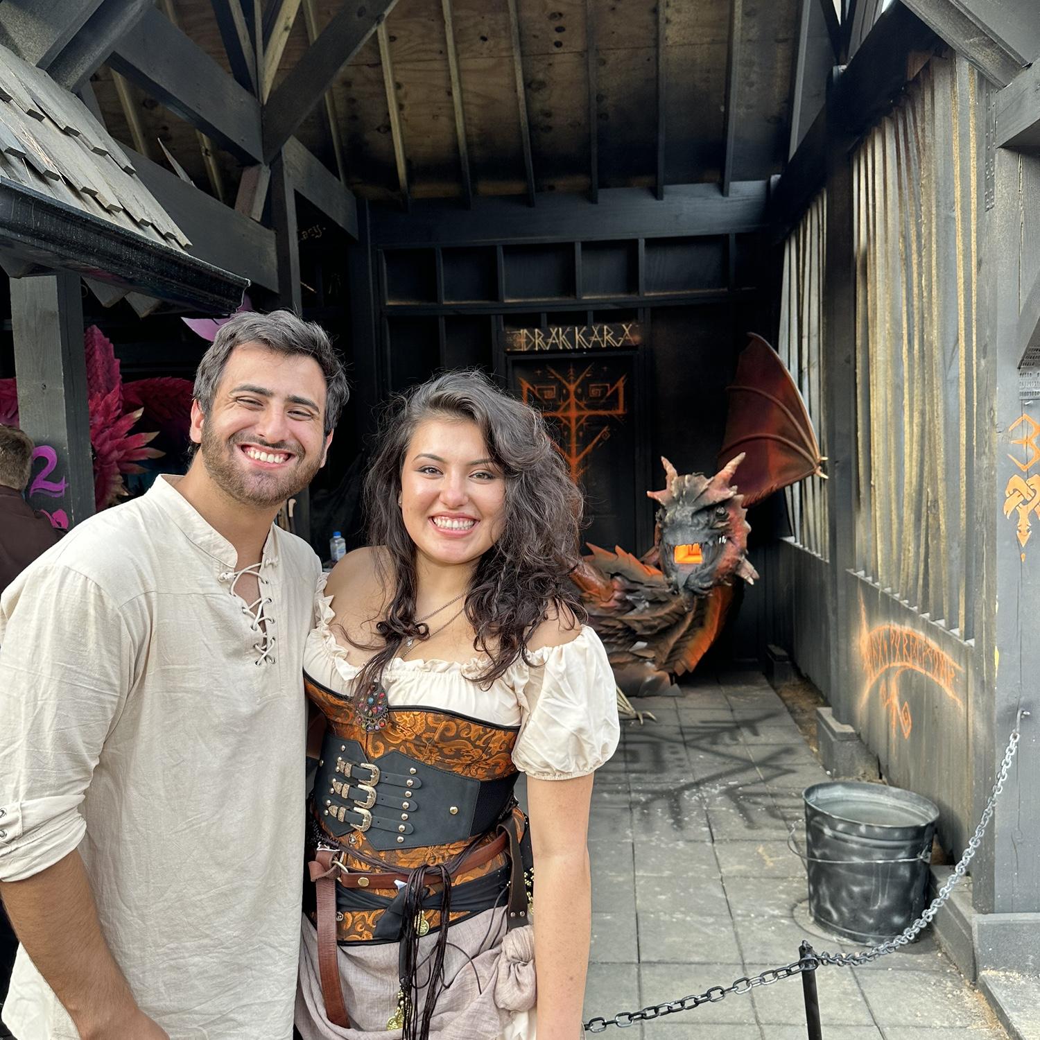 Last October at the renaissance festival in Todd Mission