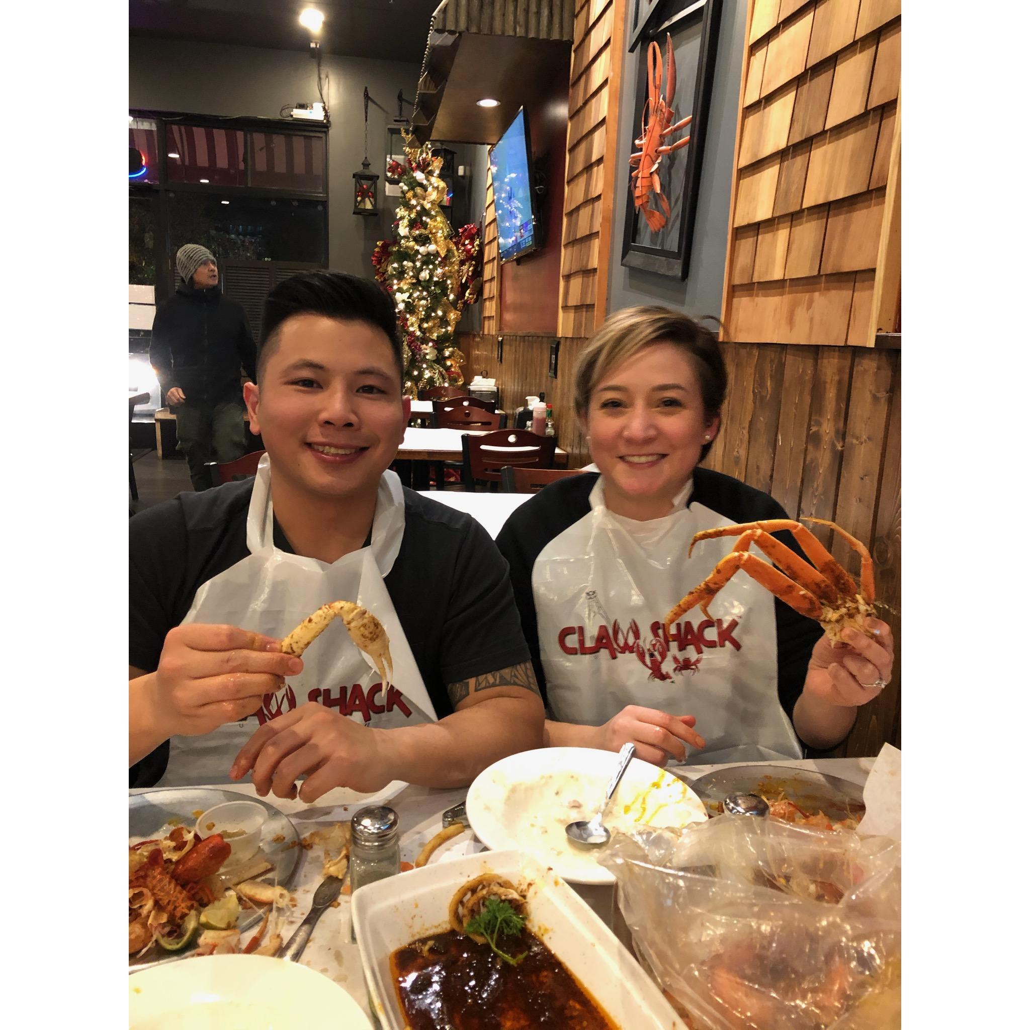 Eating our in San Jose!