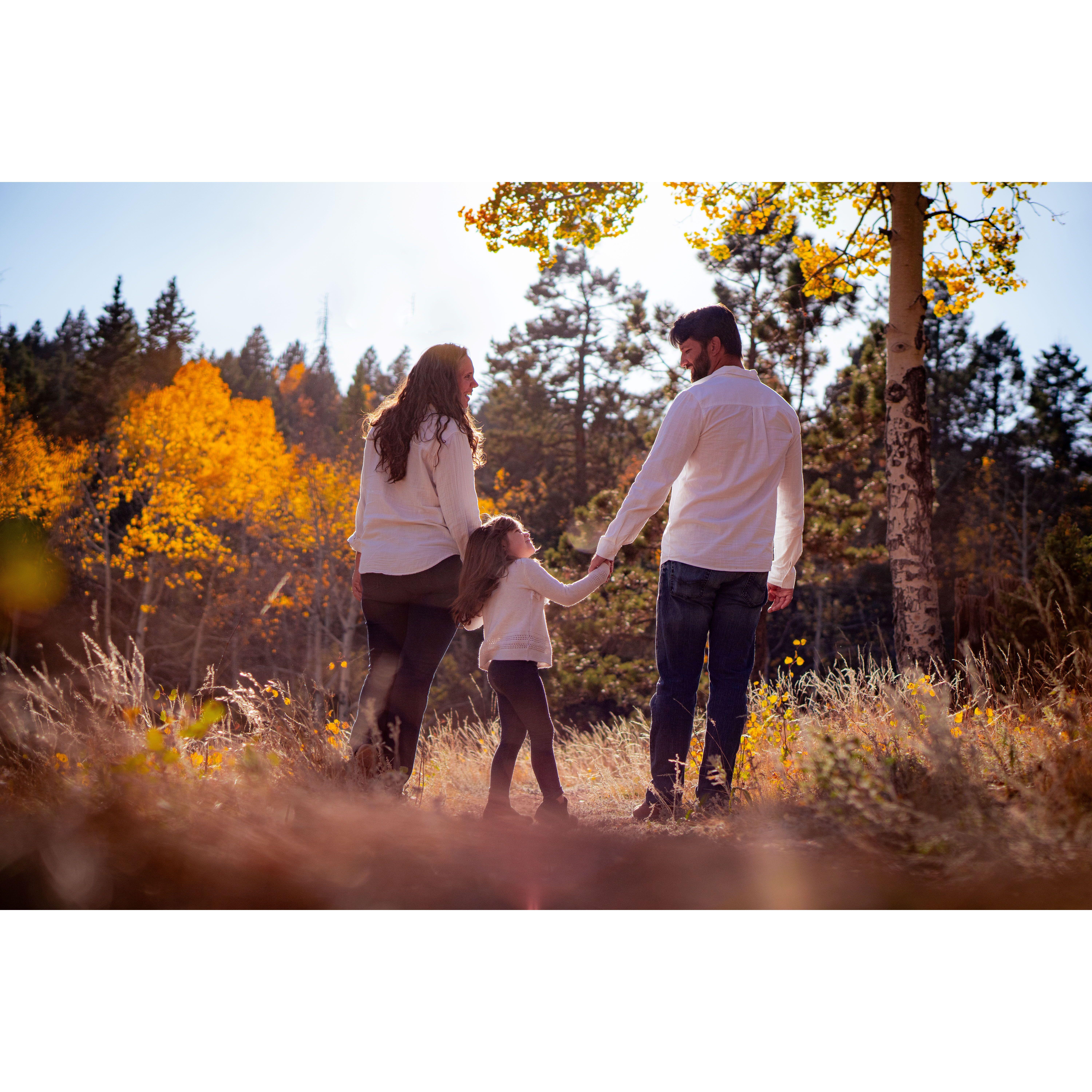 We are so GRATEFUL for our family and this next journey together.