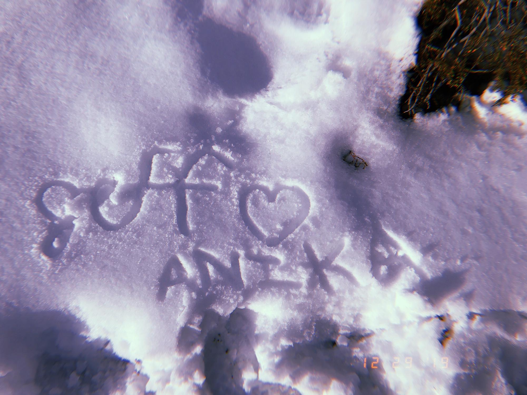 Snow in Joshua Tree National Park!
