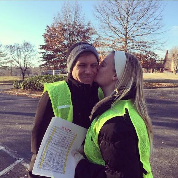 Bailey and her family invited Zane to help organize the Oak Ridge Christmas parade, and he agreed! She does love a man in uniform...