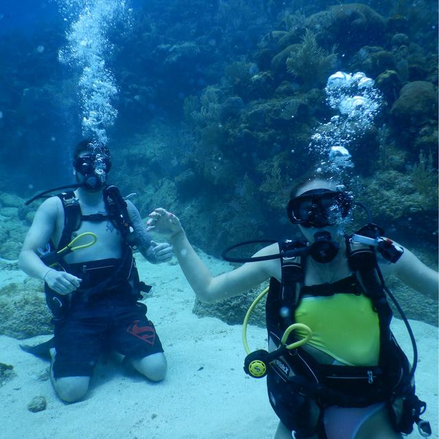 Scuba Diving On Our Honeymoon