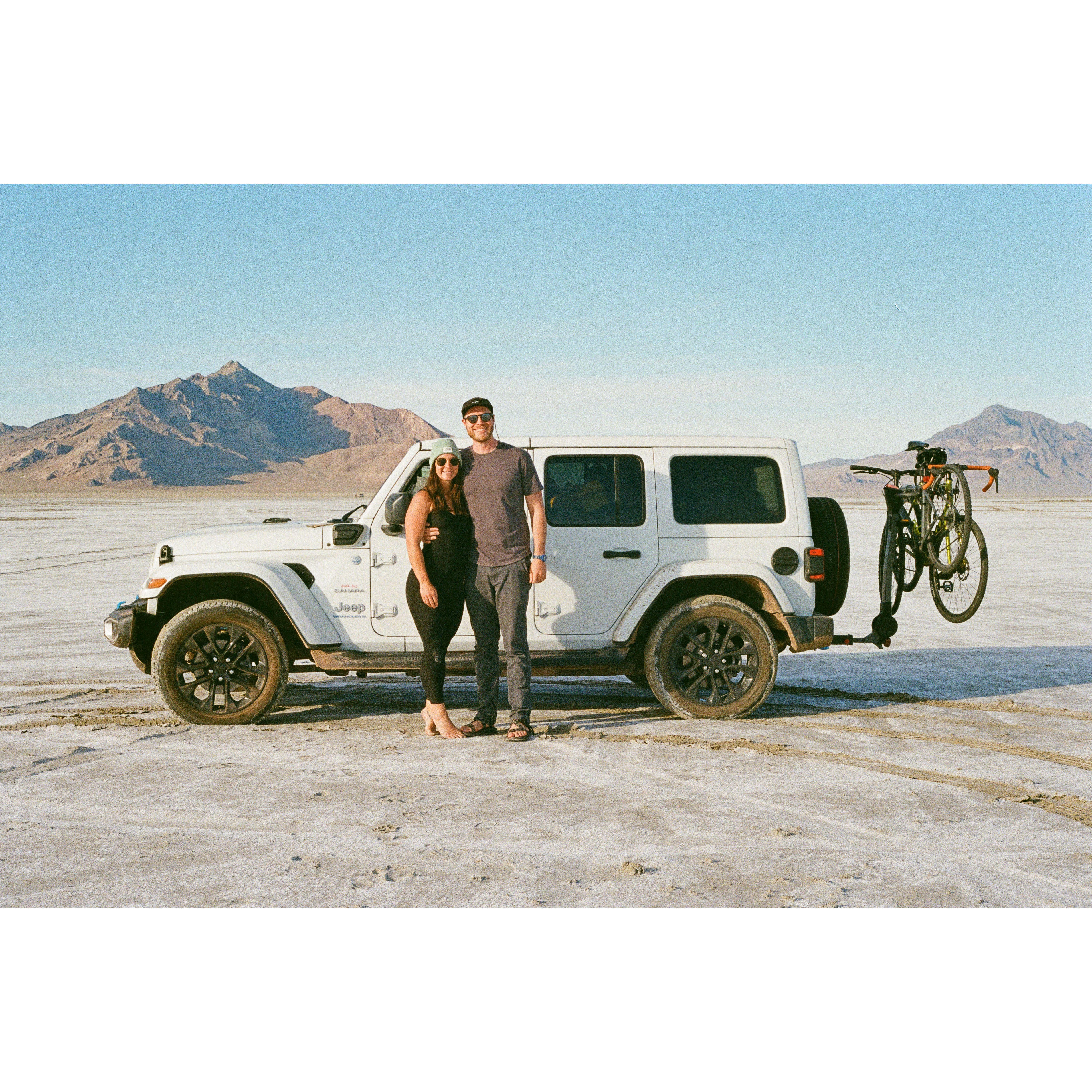 On the Salt Flats in UT
