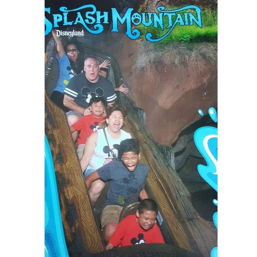 Smiling for the camera. Disneyland 2016.