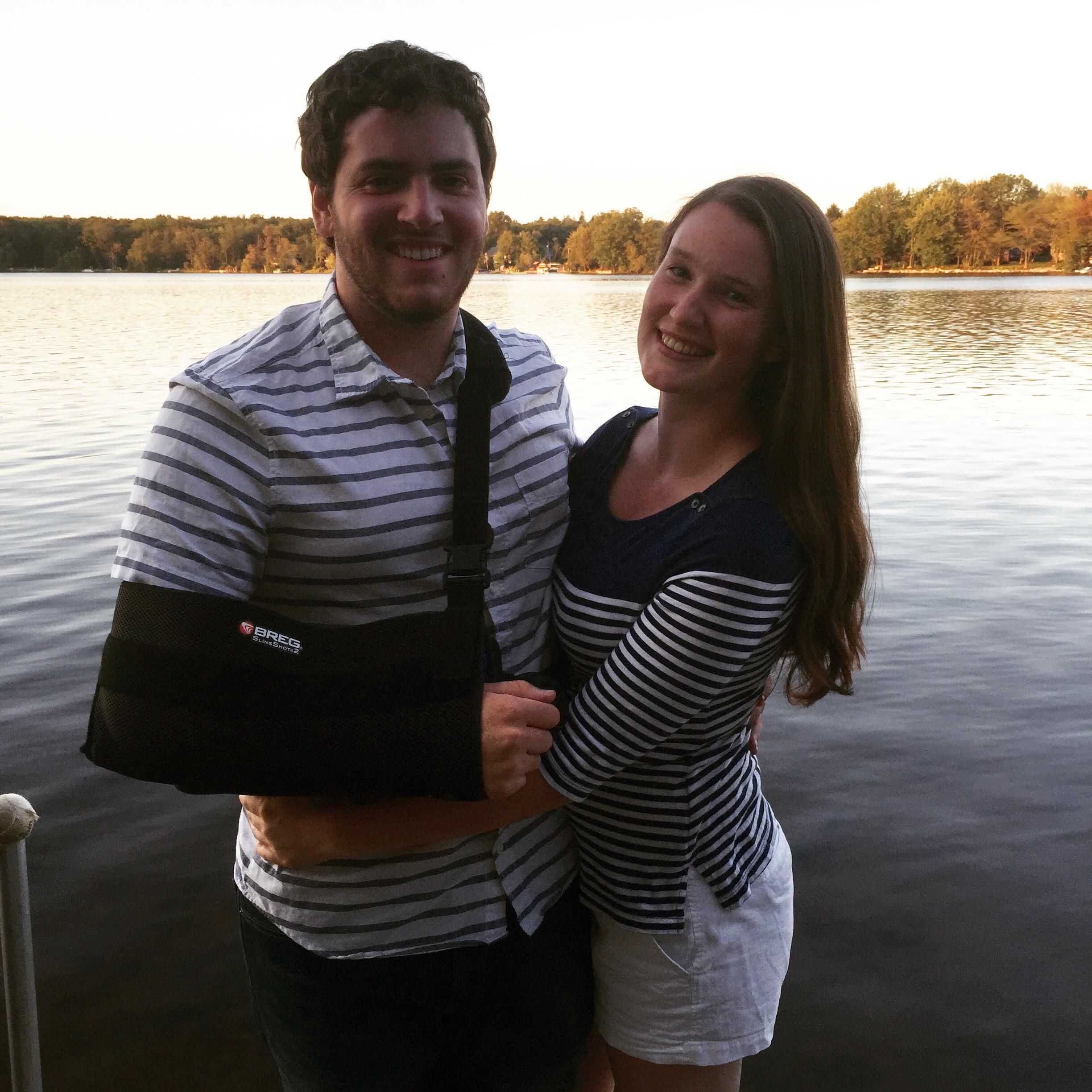 Can you guess why David became a PT?