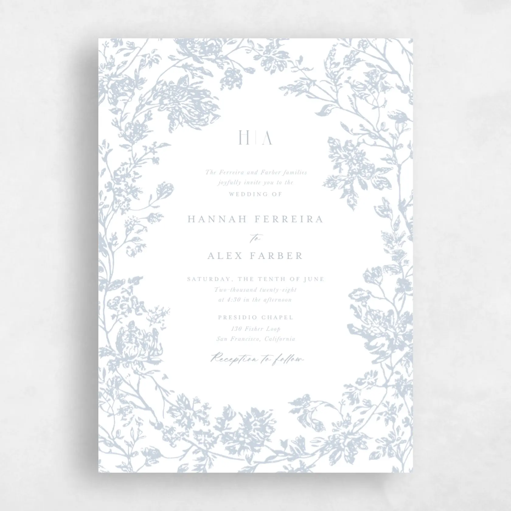 Invitation - Treviso Portrait preview