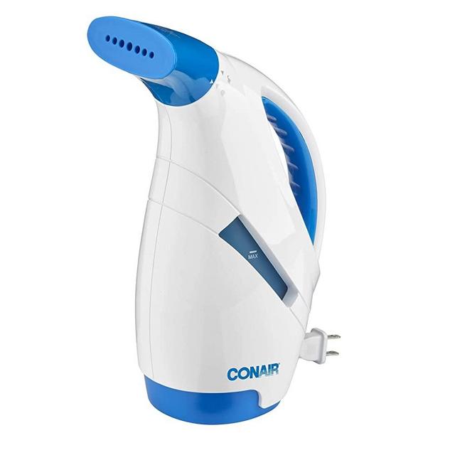 Conair GS27CS Complete Steam Hand Held Fabric Steamer with CordReel, White