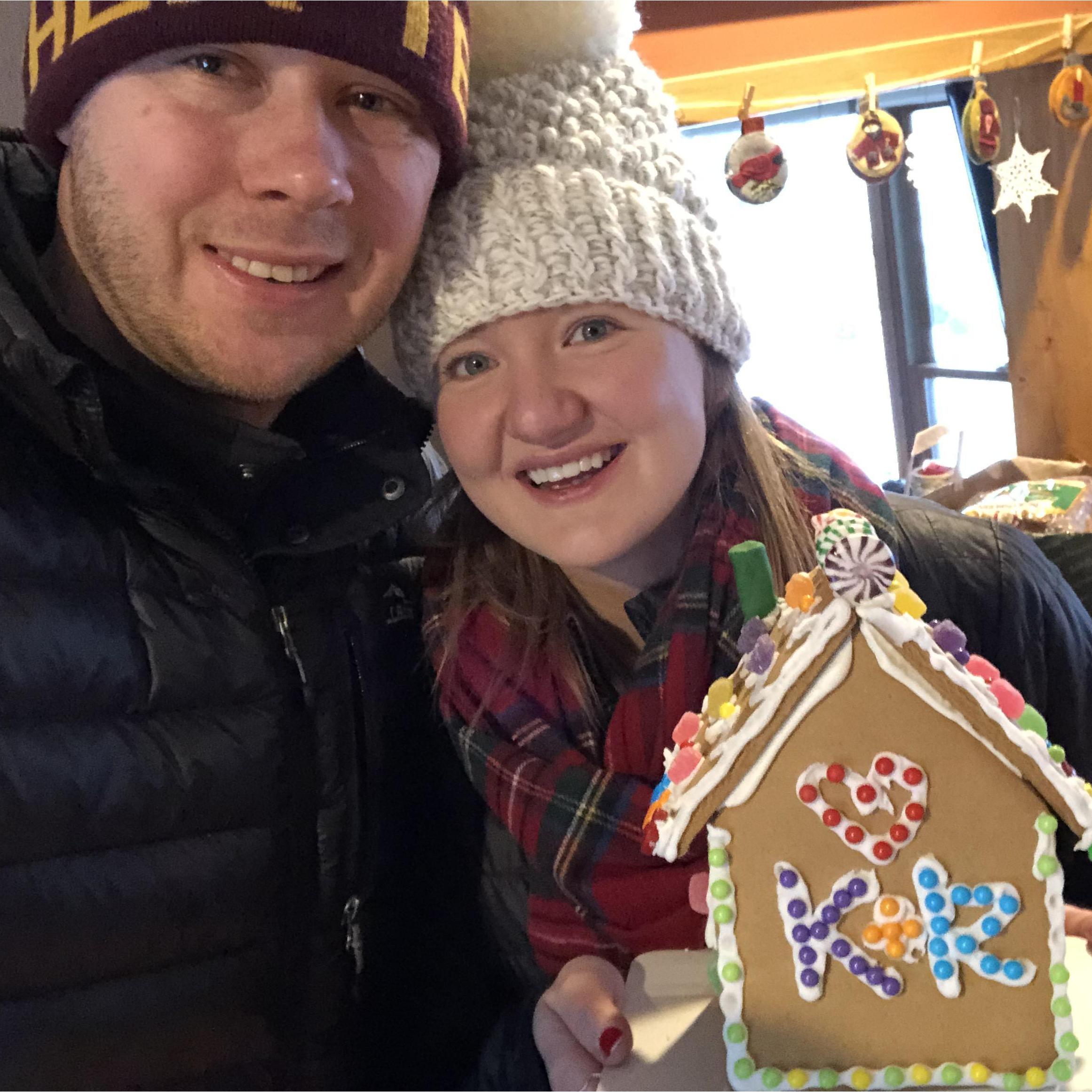 Back when our first home together was just a dream.