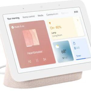 Nest Hub 7” Smart Touchscreen Display with Google Assistant (2nd Gen) - Sand
