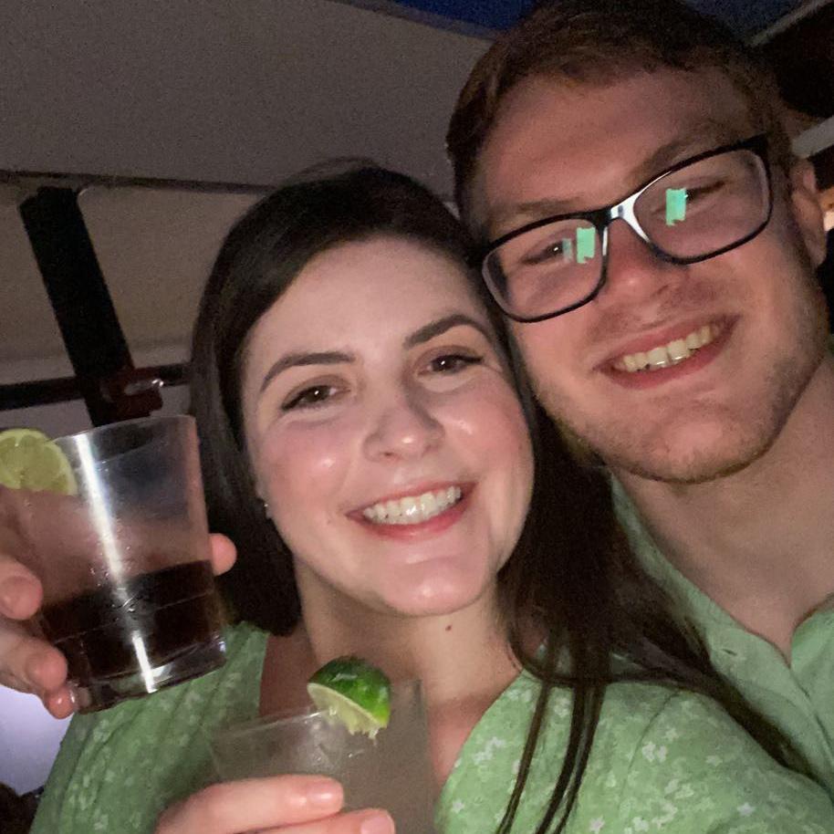 Drinks in ATX for our 2 year anniversary 🍹🍻