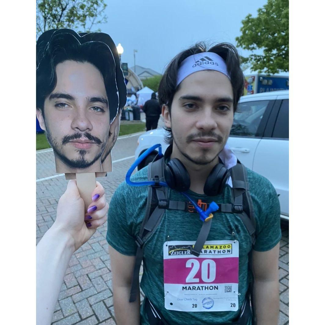 Marathon (and proposal!) jitters!