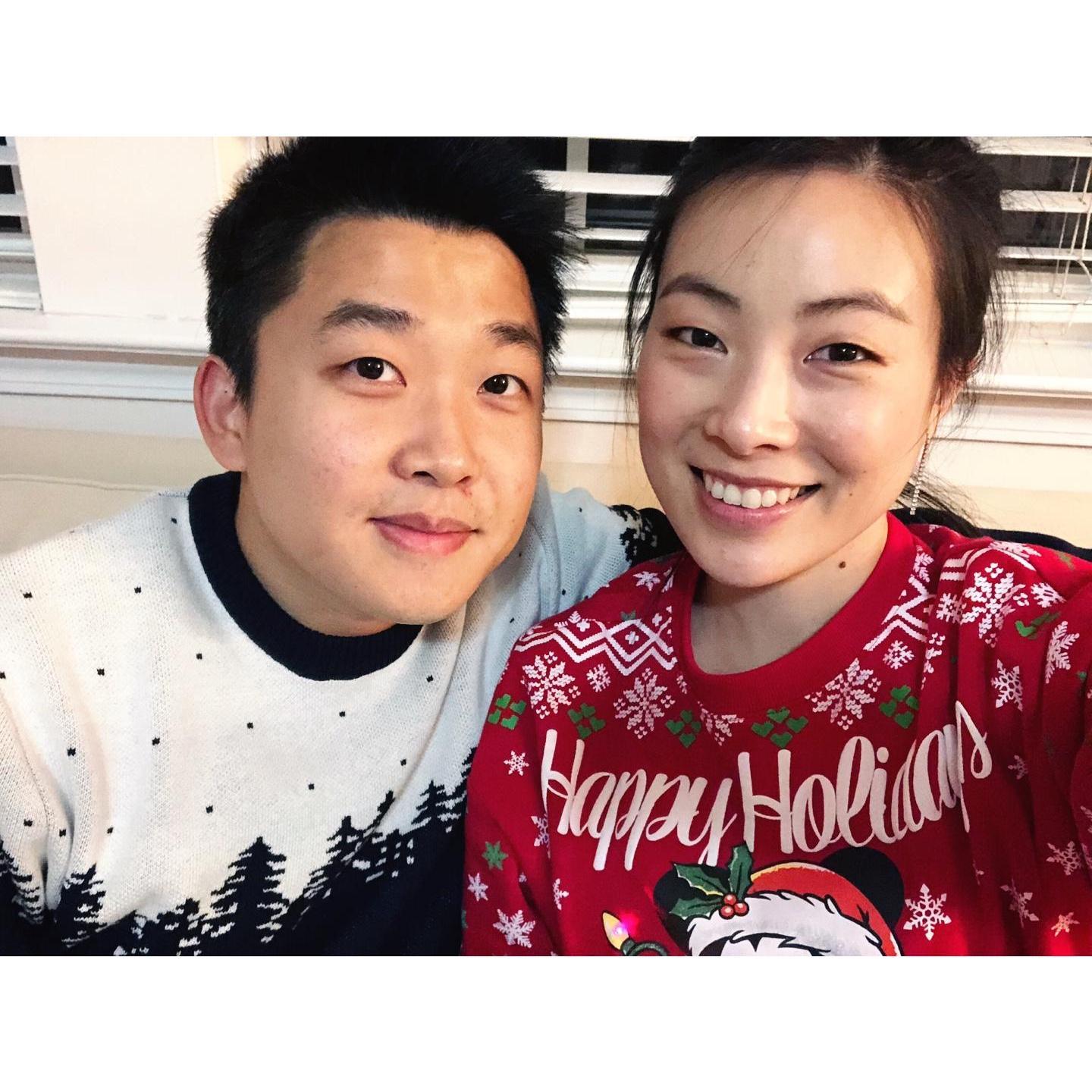 Ugly Christmas sweater party 2018