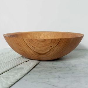 Spencer Peterman Round Cherry Wooden Bowl
