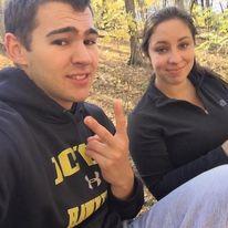 We drove to new places to explore together. Here we went to go check out the Maquoketa Caves in Iowa!