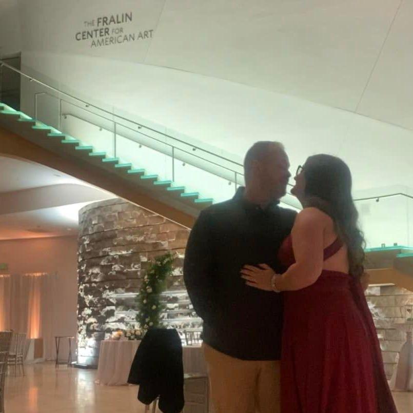 We've been to so many weddings... This is us at the McKenna Wedding in October of 2023.