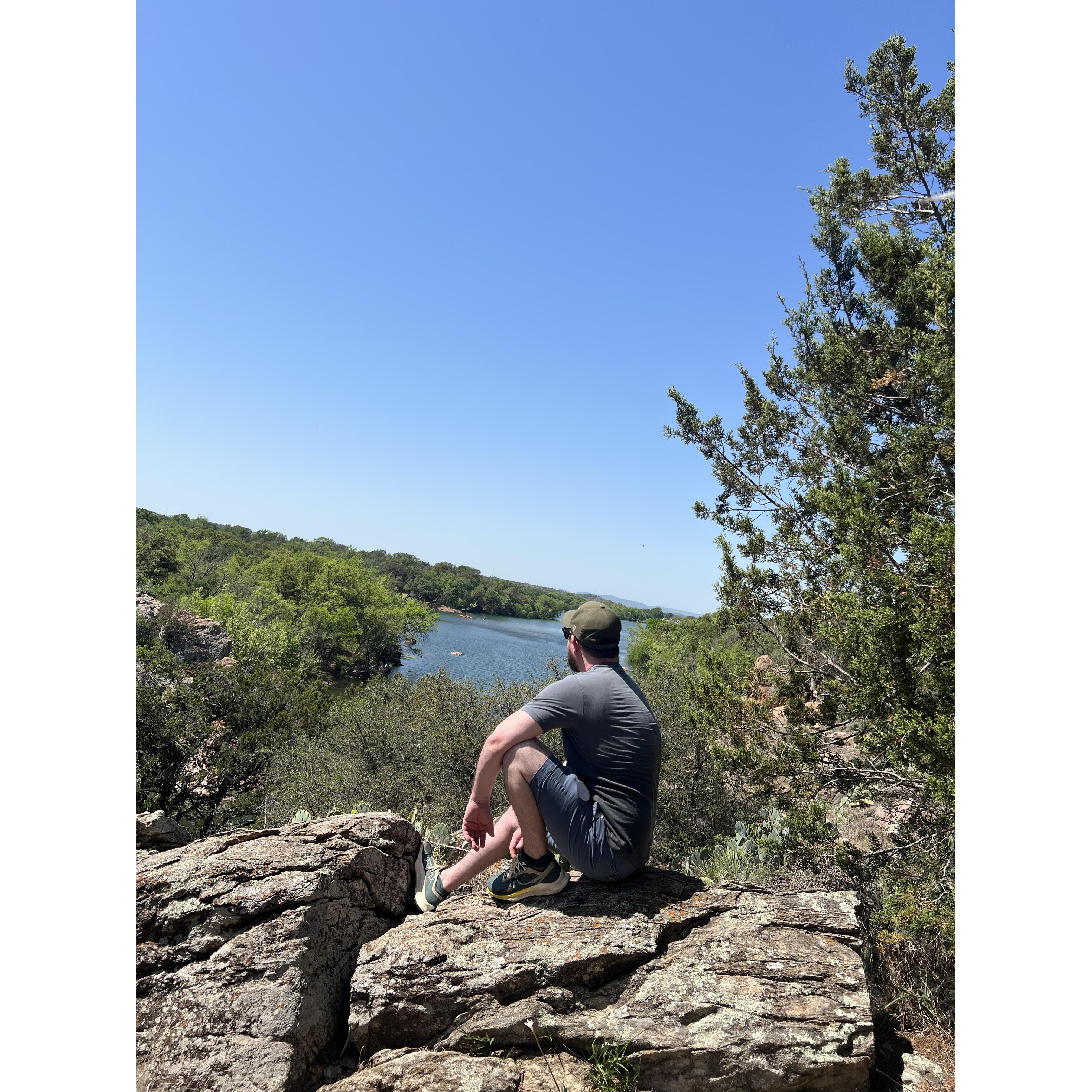 We share the joy of the outdoors and hiking in any destination we go to.