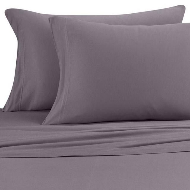 Pure Beech® Jersey Knit Modal Queen Sheet Set in Charcoal
