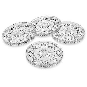 Godinger Dublin Crystal Coasters (Set of 4)