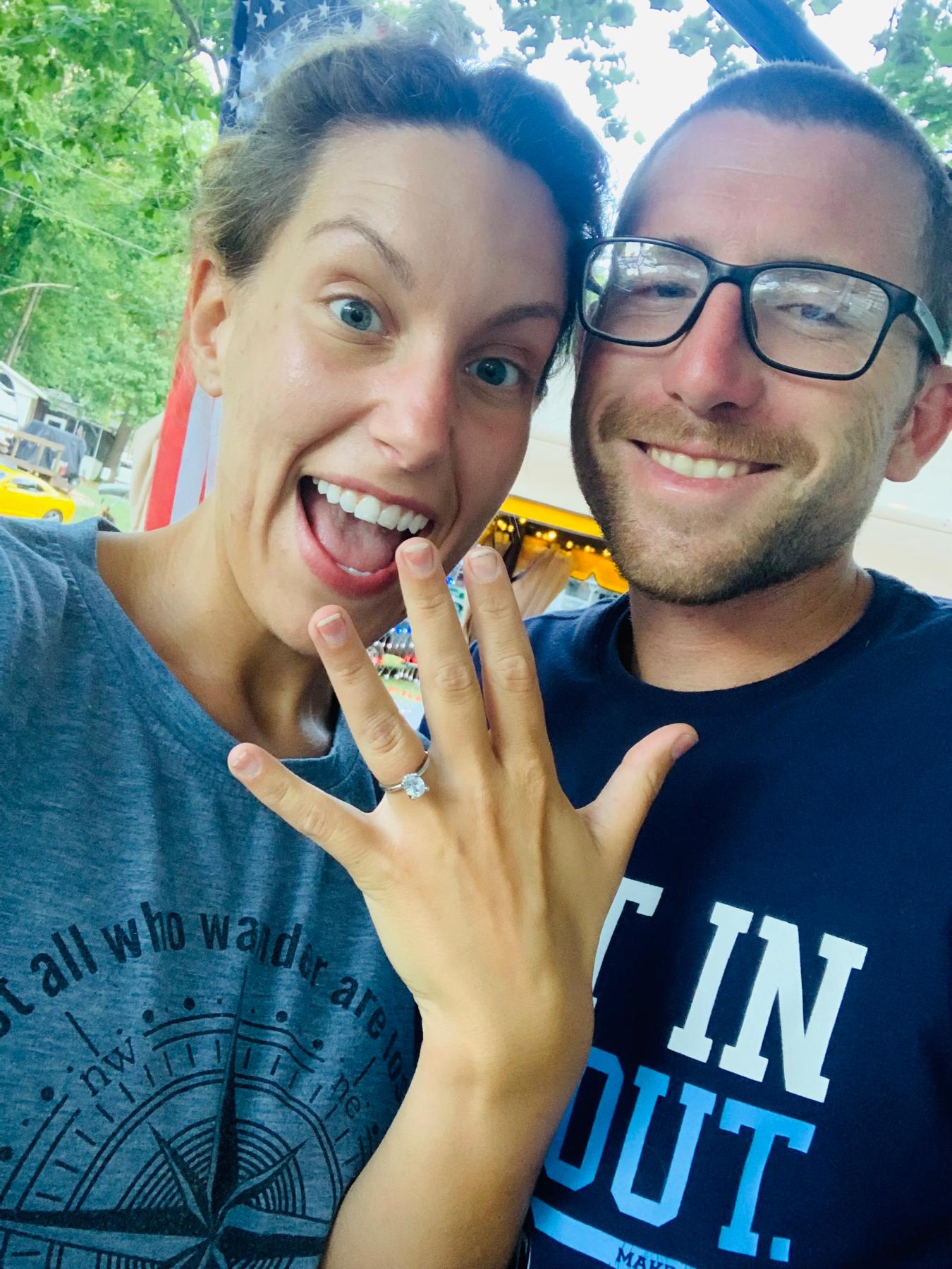 SHE SAID YES!