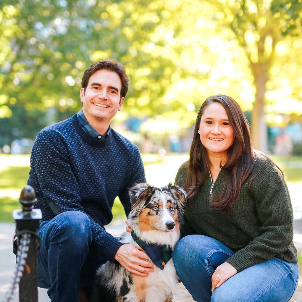 Boston Public Garden photo shoot with Olive