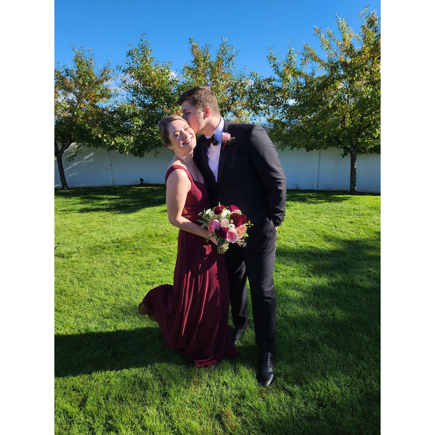 At the Wedding of Bridesmaid & Sister/Katie & Groomsman/Brother Zach on September 24th, 2022!