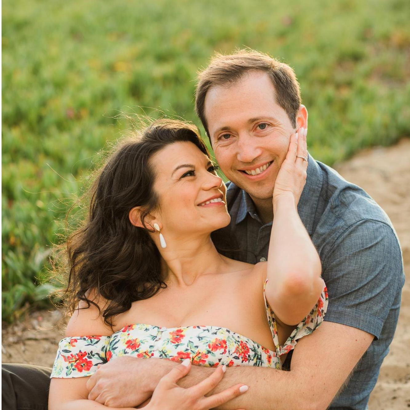 Engagement session in San Luis Obispo at the California coast
