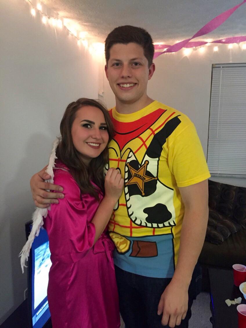 Our first photo together! Halloween 2015!