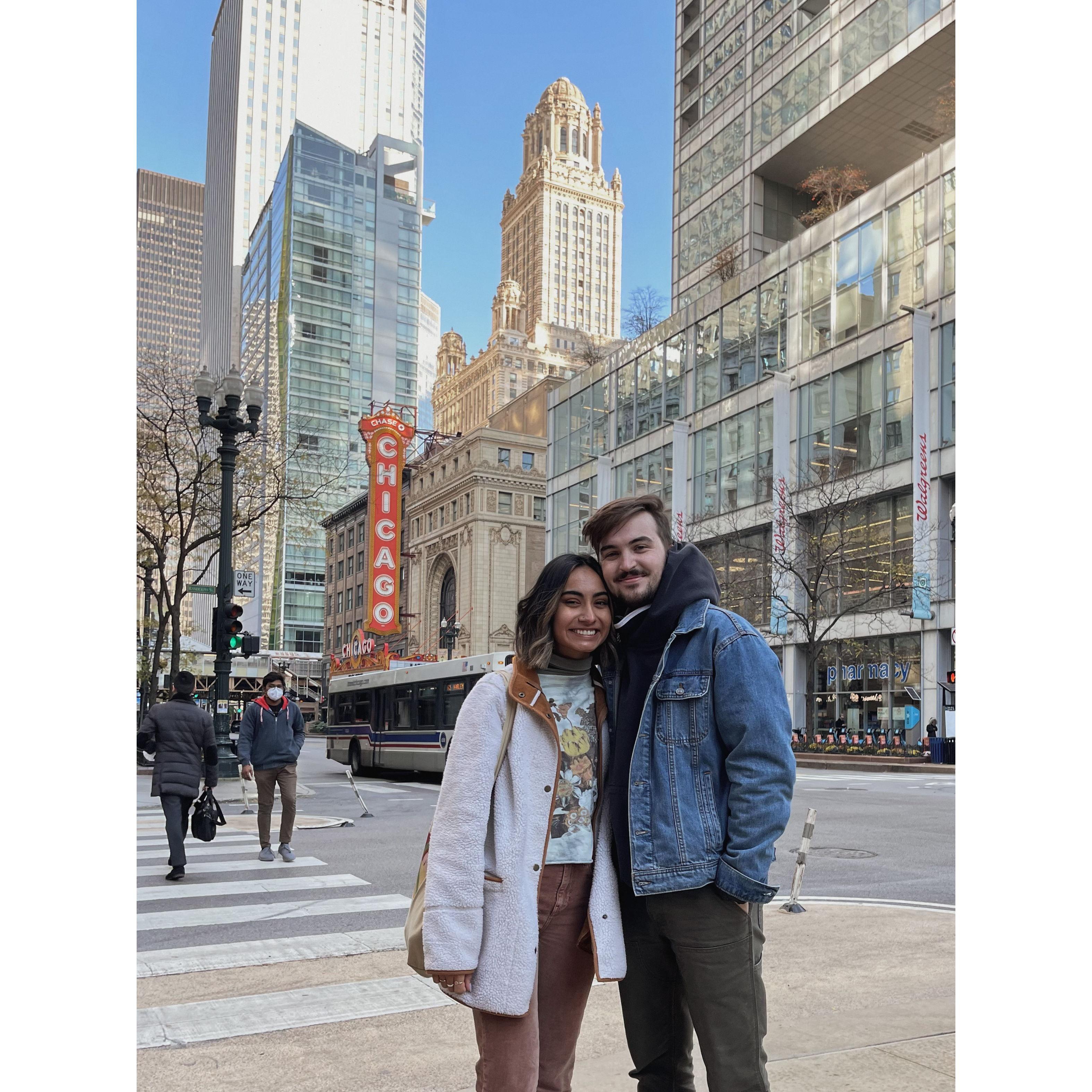 day trip to chicago! a really sweet day ¨̮