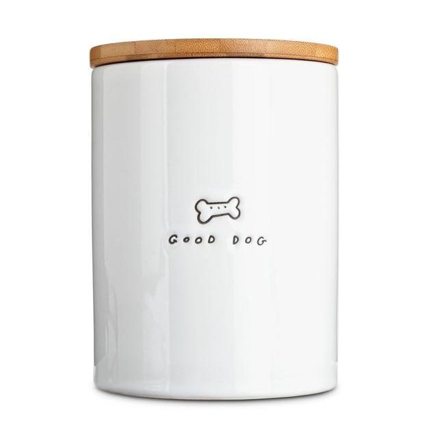 Harmony Good Dog Ceramic Dog Treat Jar, Large