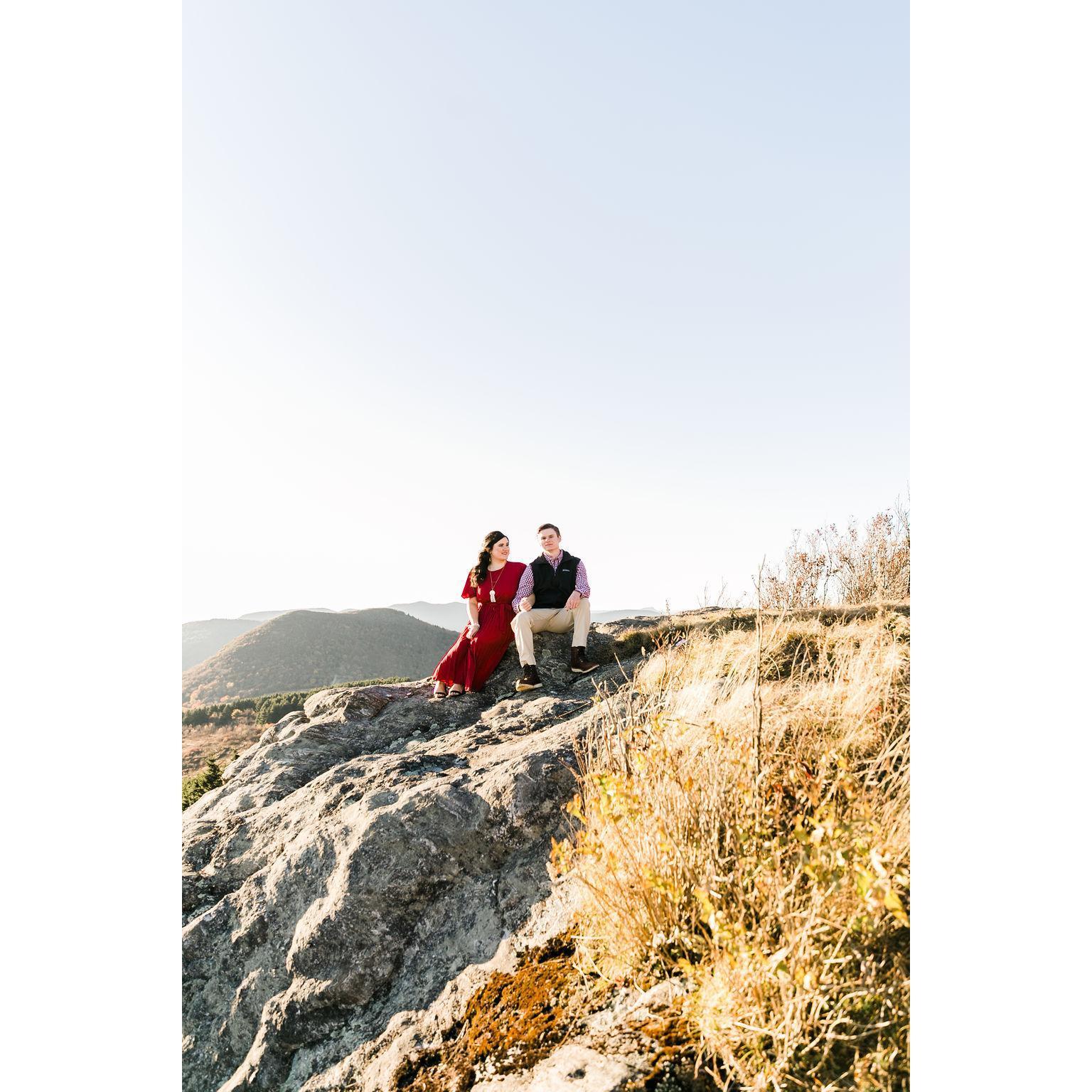 Engagement photos in the mountains.
Photographer: Amber Hatley Photography