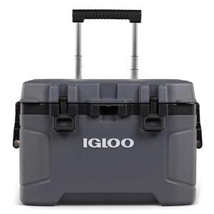 Igloo Trailmate 52Qt Wheeled Cooler, Insulated Hard Shell Ice Chest, Carbonite
