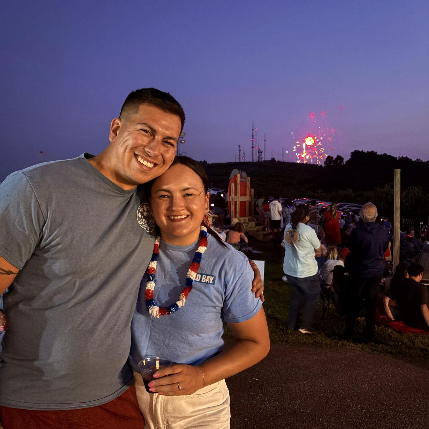 4th of July ontop of Carter Mountain