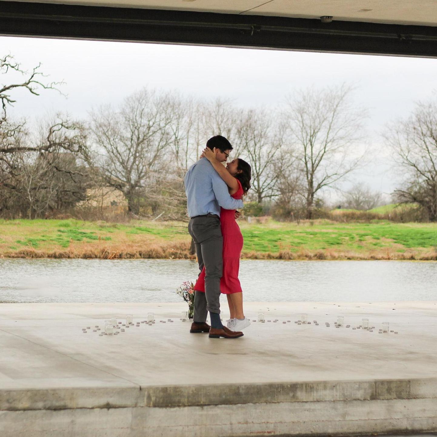 Riley said yes!