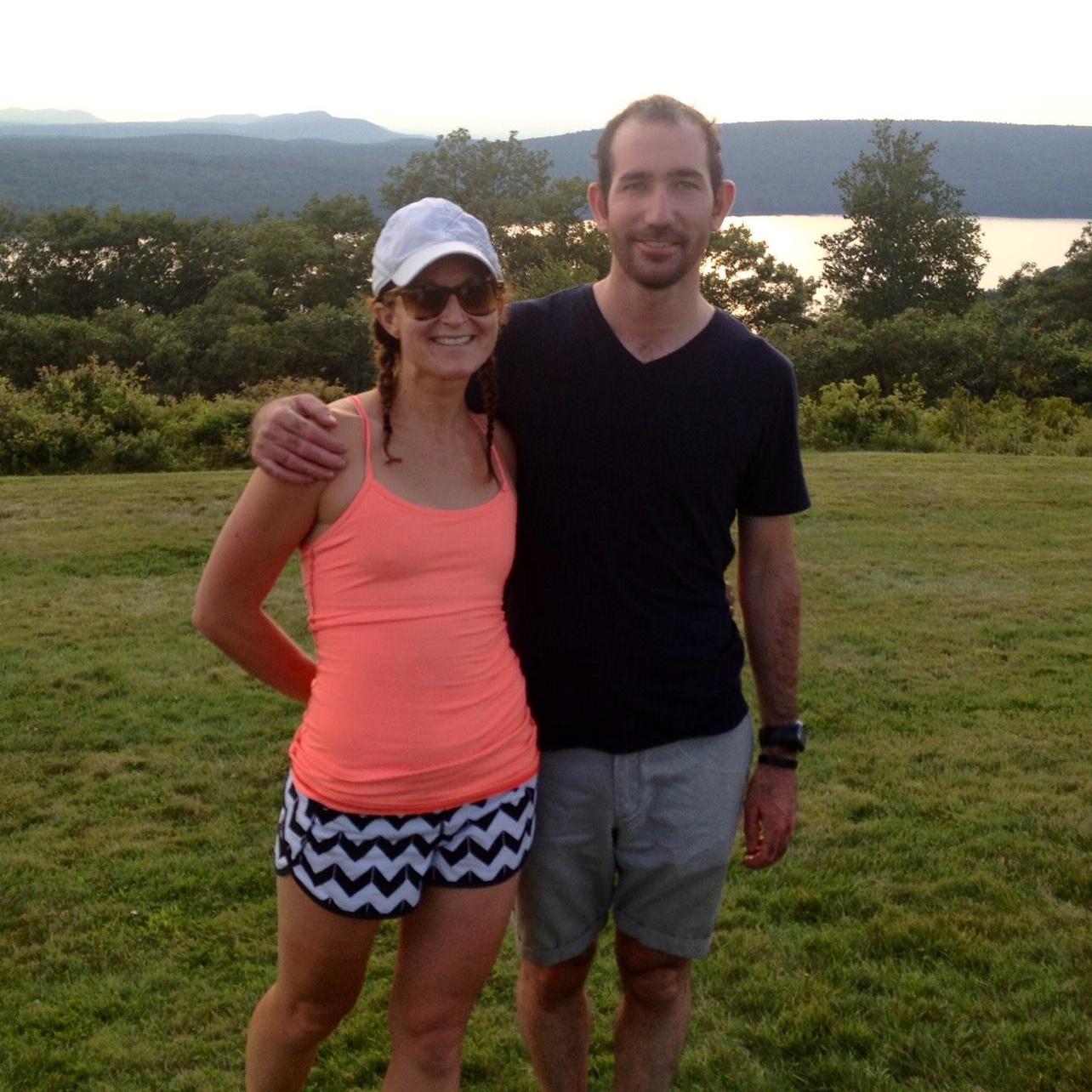 Callum smoked Kelly on the bike ride; Kelly took revenge on the run. They were all smiles by the end!