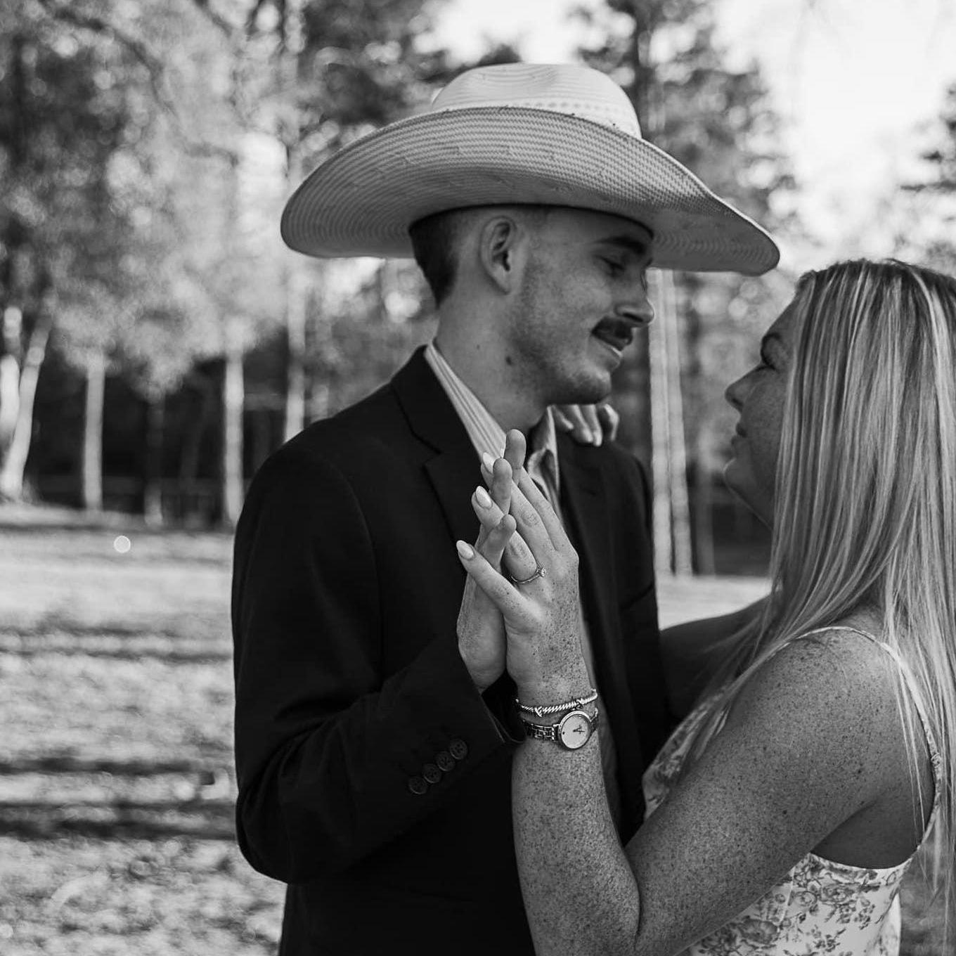 We couldn't look at each other and not smile.