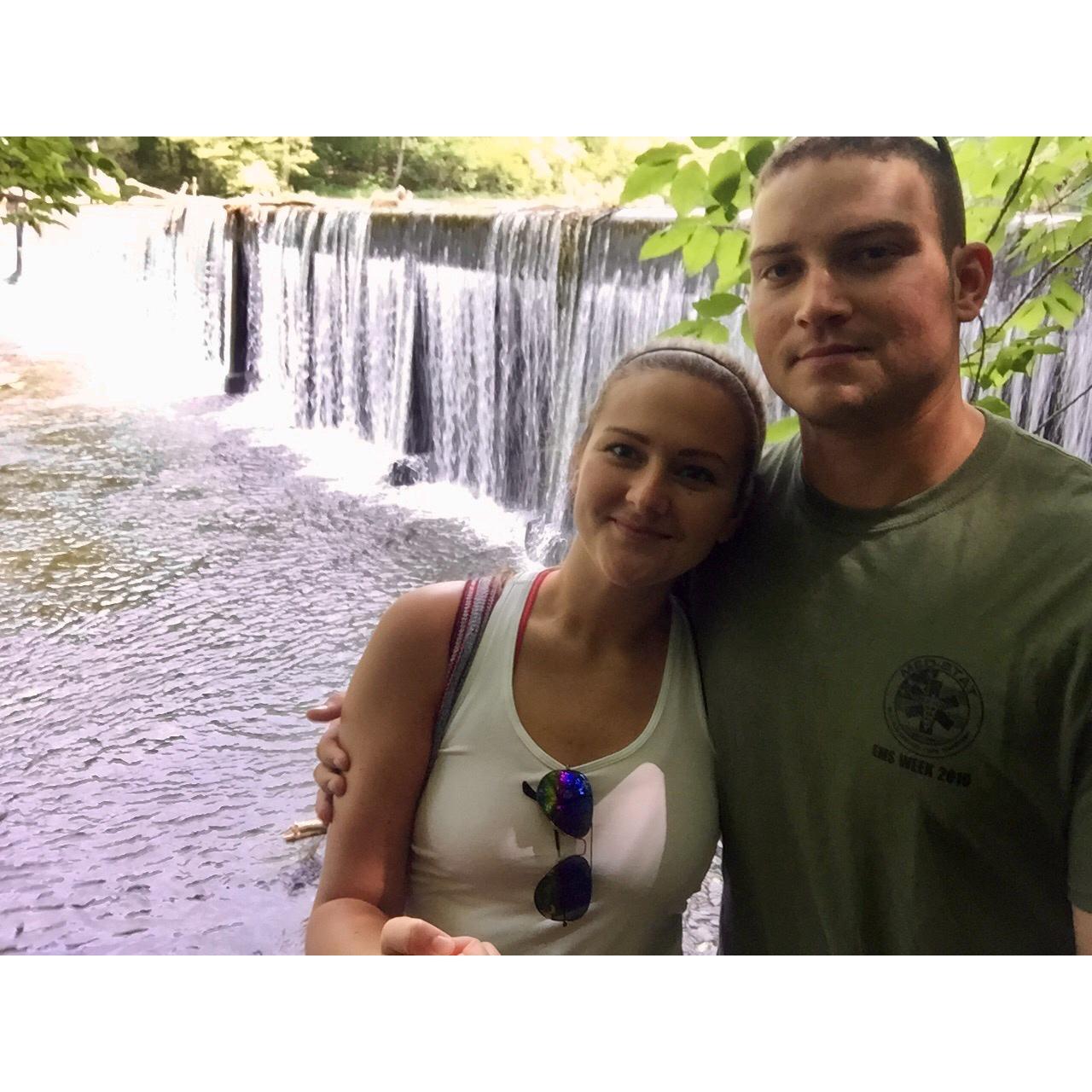 Hiking in Old Stone Fort Archeological State Park