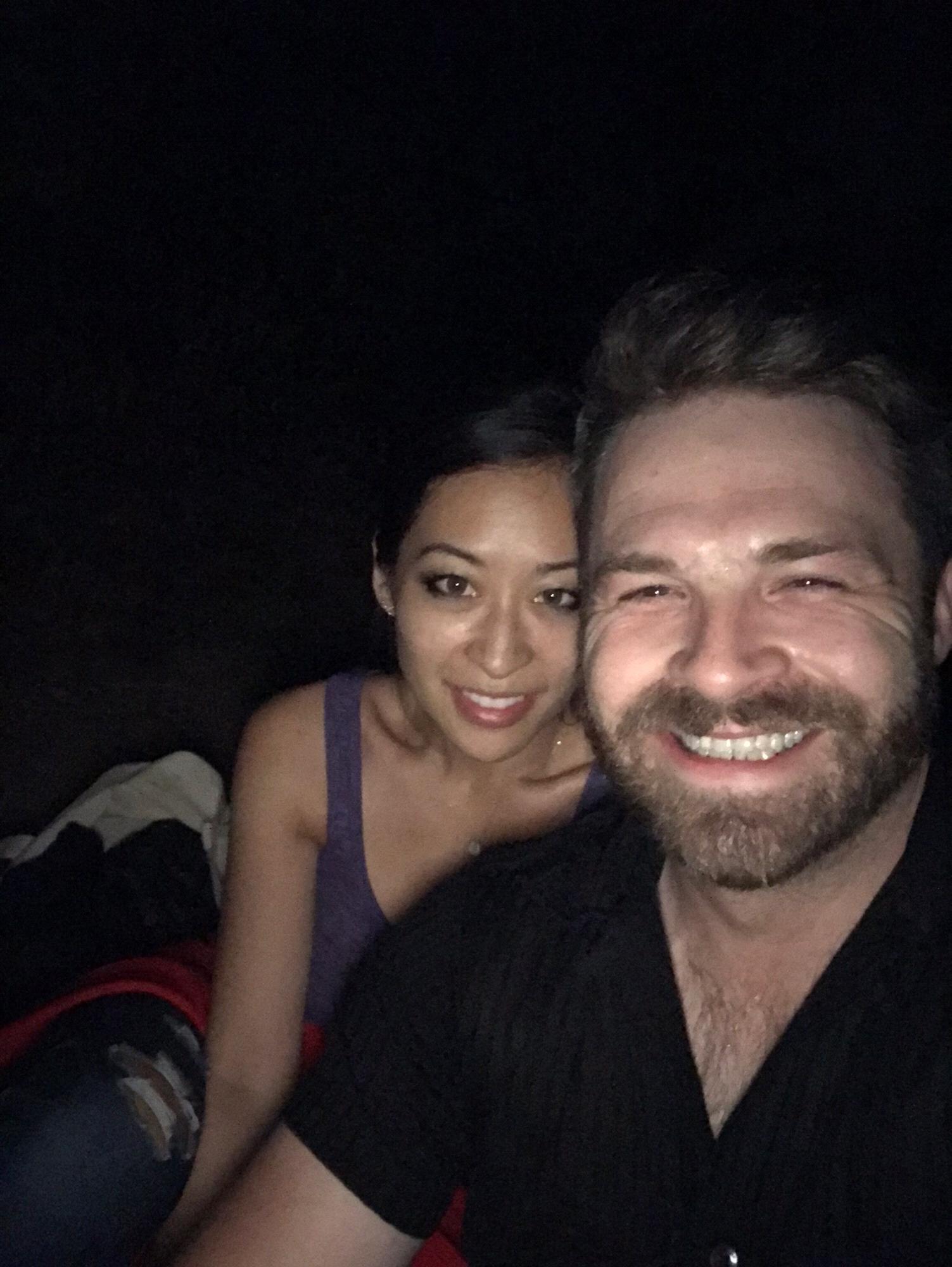 For our anniversary, we snuck into Griffith Observatory to watch the Perseids. We saw zero stars. HAHA