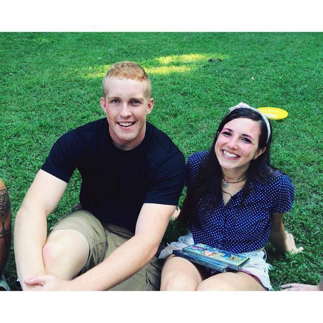 Here, Justin met my family for the first time at one of our annual family reunions. He did so great! All smiles, even in the aftermath of our paint balloon fight...
