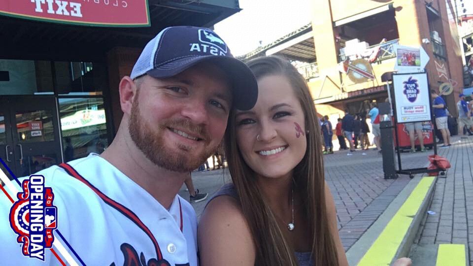 Our first Braves game together