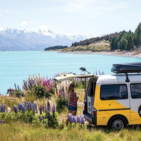 Camper Van in New Zealand