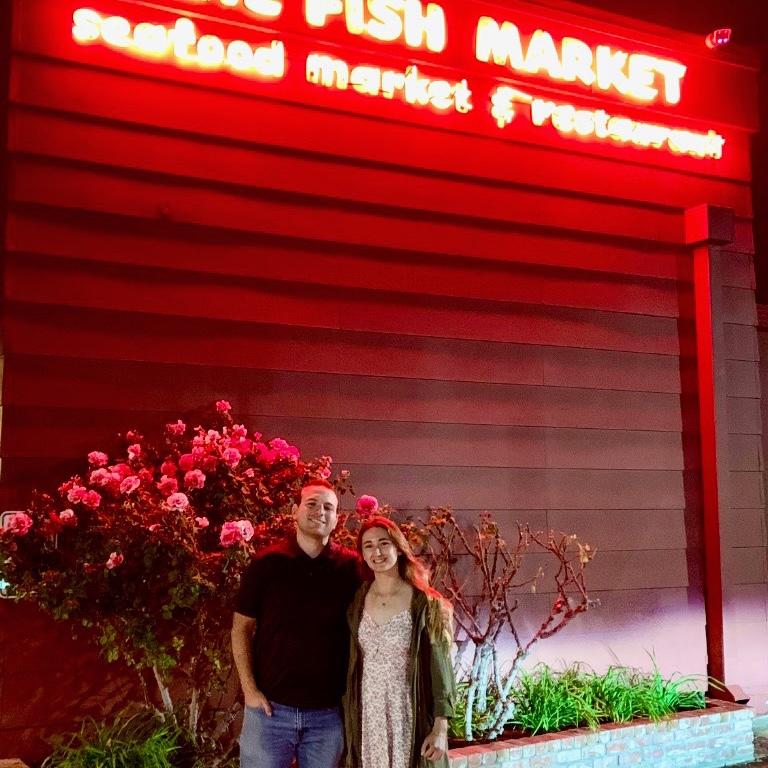 We enjoyed occasionally going out for dinner to the Fish Market restaurant in San Mateo before it closed.