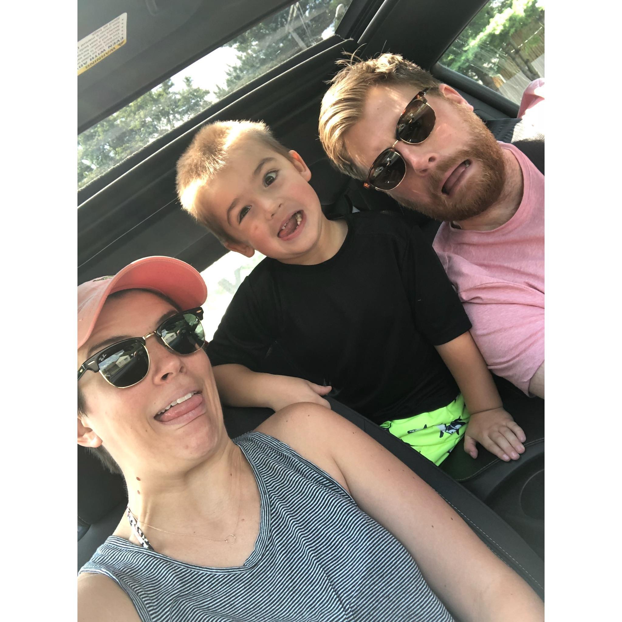 Goofin' with one of our faves.