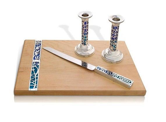 Challah Board Set, Nadav Art