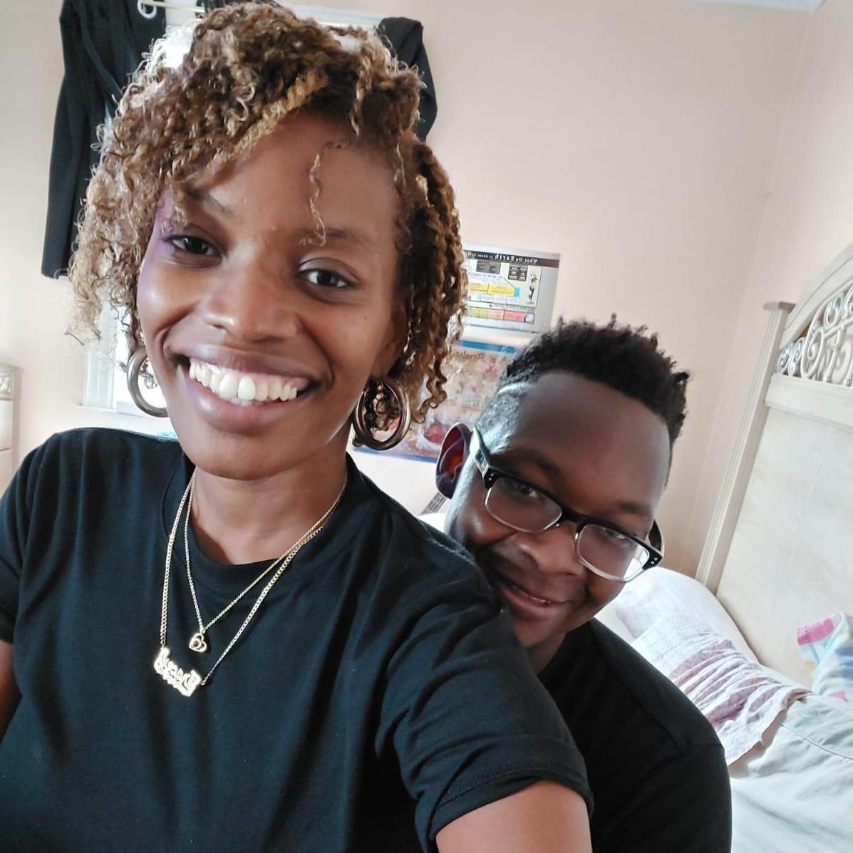 Our first post engagement pic!